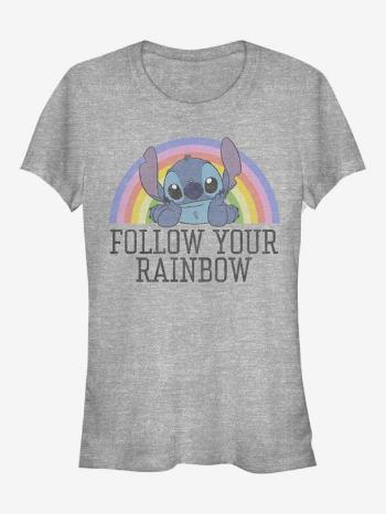 ZOOT.Fan Disney Follow Your Rainbow Stitch Tricou Gri