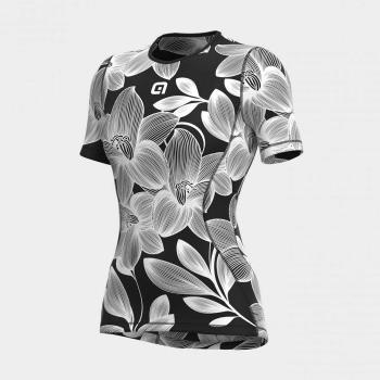 
                 ALÉ Tricou de ciclism cu mânecă scurtă - GARDEN LADY - negru  
            