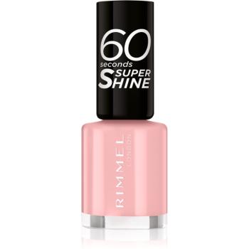 Rimmel 60 Seconds Super Shine lac de unghii culoare 262 Ring A Ring O´Roses 8 ml