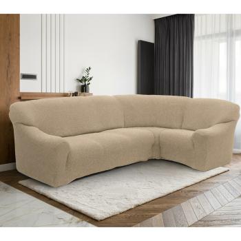 Husă extensibilă pentru canapea de colț Deniacrem , 340 - 540 cm x 60 - 110 cm