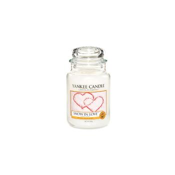 Lumânare parfumată Yankee Candle Înzăpezit în iubire, timp de ardere 110 h