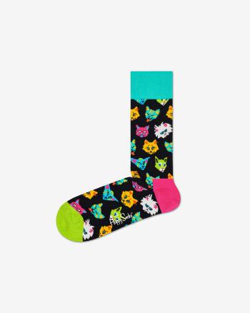 Happy Socks Funny Cat Șosete Negru Multicolor