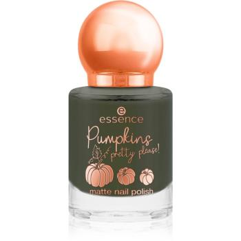 Essence Pumpkins pretty please! lac de unghii cu efect matifiant culoare 02 Autumn Leaves & Pumpkins, Please? 8 ml