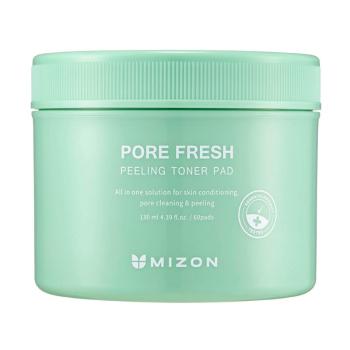 Mizon Tampoane umede peeling pe ambele fețe Pore Fresh(Peeling Toner Pad) 60 ks