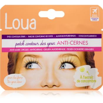 Loua Eyes Contour Strips Anti Shadow Masca pentru ochi pentru reducerea cearcanelor 10 ml
