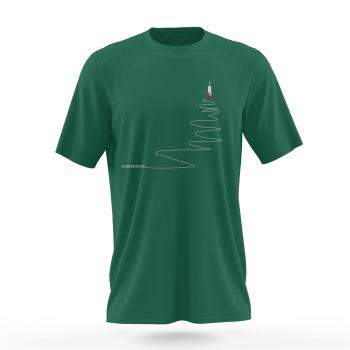 NU. by Holokolo UP & NEVER STOP tricou - dark green 