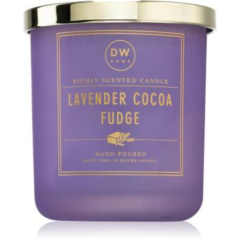 DW Home Signature Lavender Cocoa Fudge lumânare parfumată 264 g