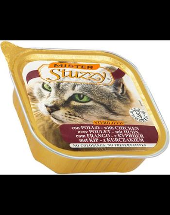 STUZZY Mister Cat hrană umedă pentru pisici sterilizate, cu pui 100 g