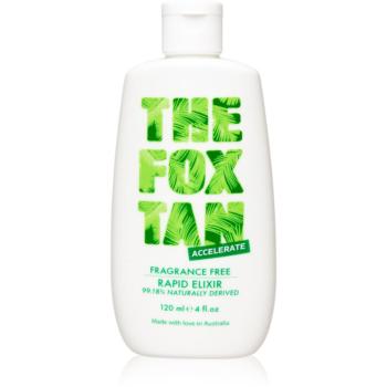 The Fox Tan Fragrance Free Elixir crema de corp accelerator de bronzare 120 ml