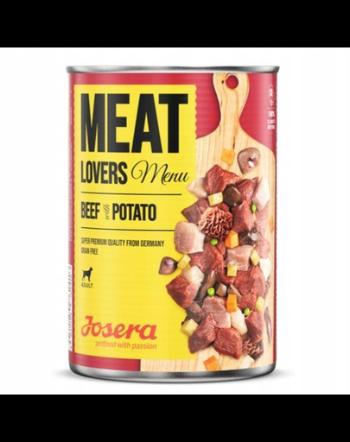 JOSERA Meatlovers menu Hrana umeda caini, cu vita si cartofi 800g