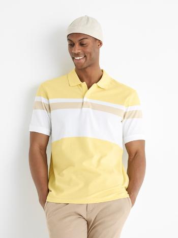 Celio Bebar Polo Tricou Galben