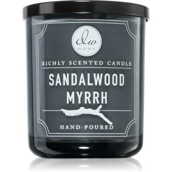 DW Home Signature Sandalwood Myrrh lumânare parfumată 108 g