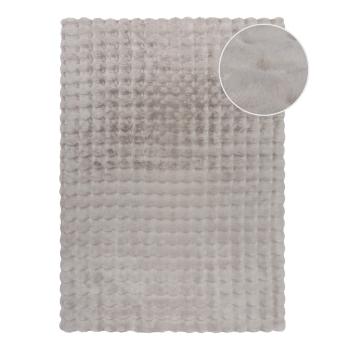 Blană gri deschis sintetică 120x170 cm Waffle Faux Fur – Flair Rugs