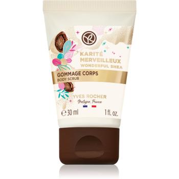 Yves Rocher NOEL Wonderful Shea exfoliant pentru corp unt de shea 30 ml