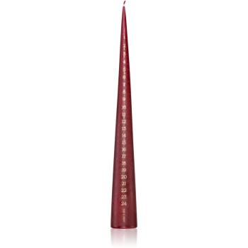 ester & erik advent deep wine lumanare I. 37 cm