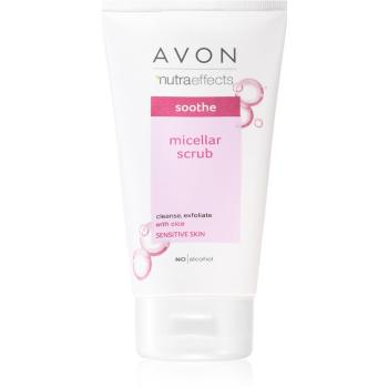 Avon Nutra Effects Soothe exfoliant de curățare pentru piele sensibilă 150 ml
