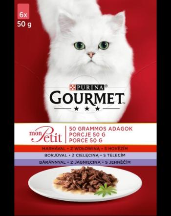 GOURMET Mon Petit Mix mix de carne (6x50 g)