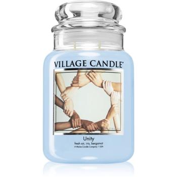 Village Candle Unity lumânare parfumată  (Glass Lid) 602 g