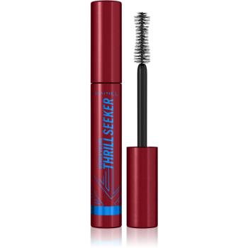 Rimmel WonderVolume Thrill Seeker mascara rezistent la apă pentru curbare și volum culoare Black 8 ml