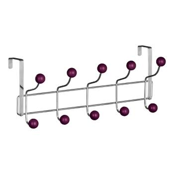 Cuier de ușă roșu-argintiu din metal 41 cm – Premier Housewares