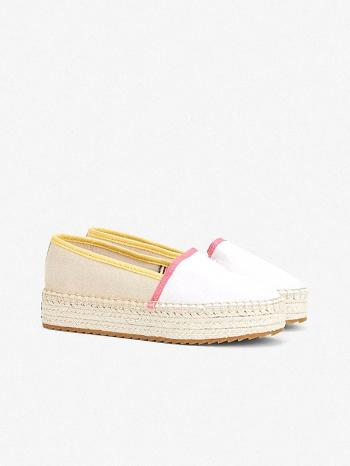 Tommy Hilfiger Espadrile Alb