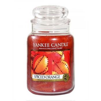 Yankee Candle Lumânare aromatică mare Spiced Orange 623 g