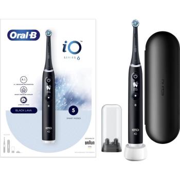 Oral B iO 6 Series Grey Opal periuta de dinti electrica Black Onyx