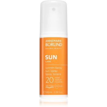 ANNEMARIE BÖRLIND Sun Care spray de protecție SPF 20 100 ml