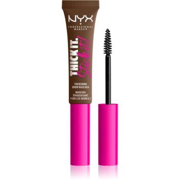NYX Professional Makeup Thick it Stick It Brow Mascara mascara pentru sprâncene culoare 06 Brunette 7 ml