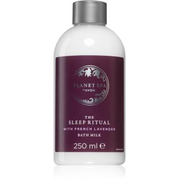 Avon Planet Spa The Sleep Ritual lapte de baie cu esente de lavanda 250 ml