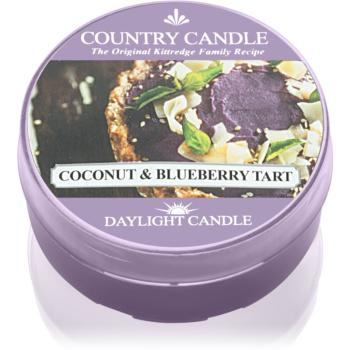 Country Candle Coconut & Blueberry Tart lumânare 42 g