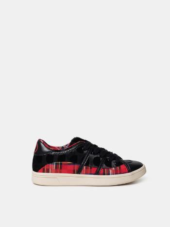 Desigual Shoes Cosmic Tartan Teniși Negru