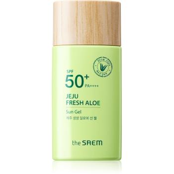 The Saem Jeju Fresh Aloe Sun gel pentru plaja SPF 50+ 60 g