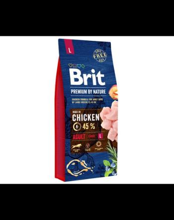 BRIT Premium By Nature Adult Large L Hrana uscata pentru cainii adulti de talie mare 15 kg