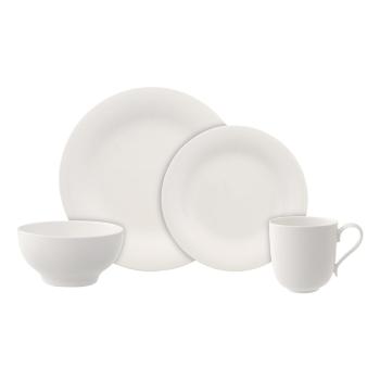 Set veselă din porțelan Villeroy & Boch New Cottage, 8 piese, alb