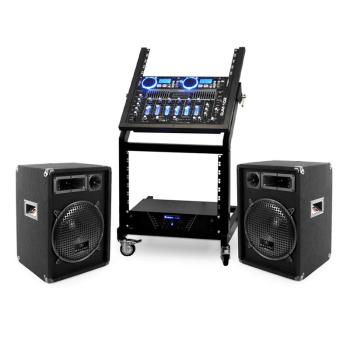 Electronic-Star DJ PA Set Star Rack Star Neptun 250 de persoane