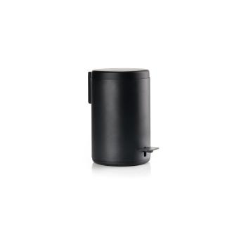 Coș de gunoi cu pedală Zone Rim, 3 l, negru