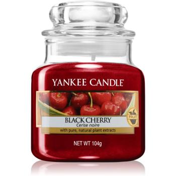 Yankee Candle Black Cherry lumânare parfumată Clasic mediu 104 g