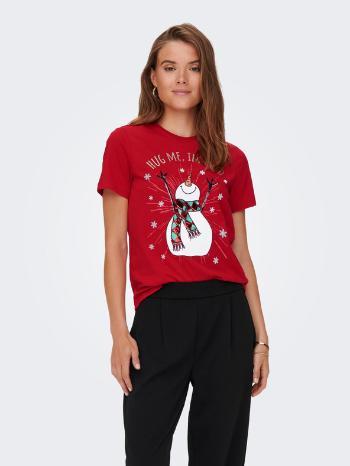 ONLY Xmas Tricou Roșu