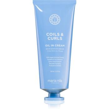 Maria Nila Coils & Curls Oil In Cream crema regeneratoare pentru par ondulat si cret 100 ml