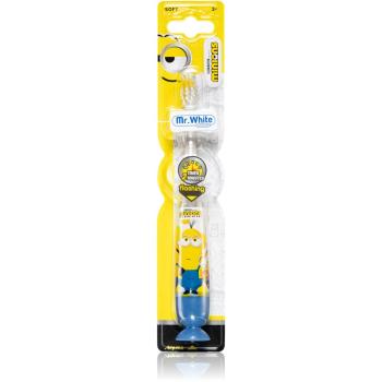 Minions Flashing Toothbrush baterie perie de dinti pentru copii fin 3y+ 1 buc