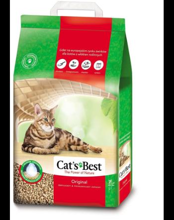 JRS Cat's Best Eco Plus Asternut natural pentru litiera 7 L (3 kg) + lopatica pentru litiera GRATIS