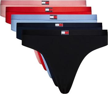 Tommy Hilfiger 5 PACK - chiloți tanga pentru femei UW0UW05384-0V5 L