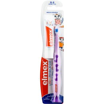 Elmex Caries Protection Kids Periuță de dinți pentru copii Soft + mini-paste 12 ml