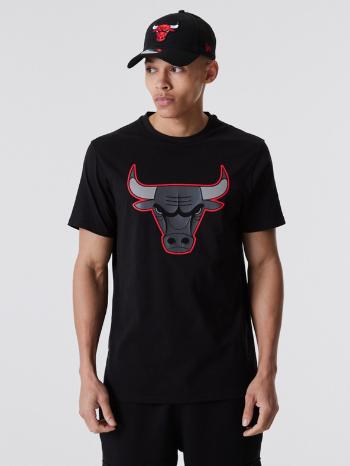 New Era Chicago Bulls NBA Outline Logo Tricou Negru