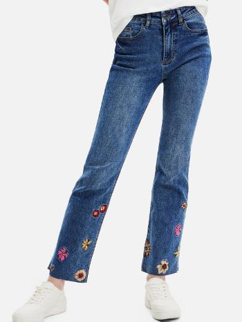 Desigual Nicole Jeans Albastru