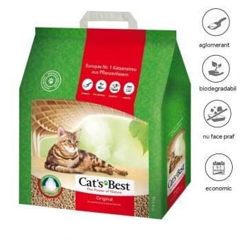 Asternut Igienic Cat's Best Okoplus 10 litri