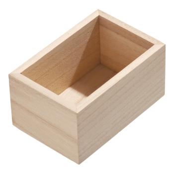 Organizator de bucătărie din lemn paulownia iDesign, 12,7 x 8,4 cm