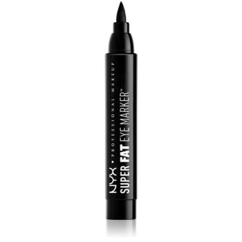 NYX Professional Makeup Super Fat Eye Marker eyeliner în fix culoare Carbon Black 3 ml