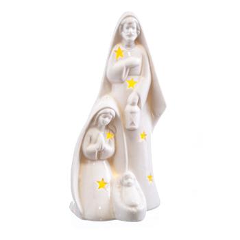 Figurină de Crăciun din porțelan Nativity Scene Unimasa, înălțime 17 cm